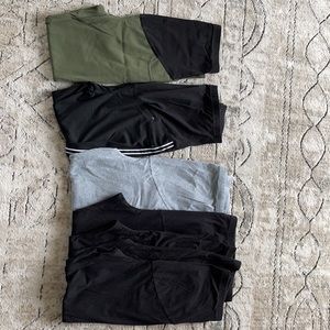 Lot of 8 full-panel maternity leggings
